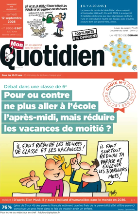 Cover of Mon Quotidien