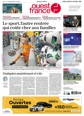 Cover of Ouest France (Caen - Bayeux - Falaise - Vire)