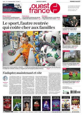 Cover of Ouest-France (Rennes Sud-Est)