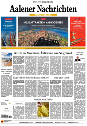 Cover of Aalener Nachrichten