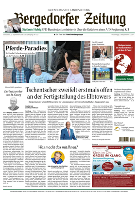 Cover of Bergedorfer Zeitung