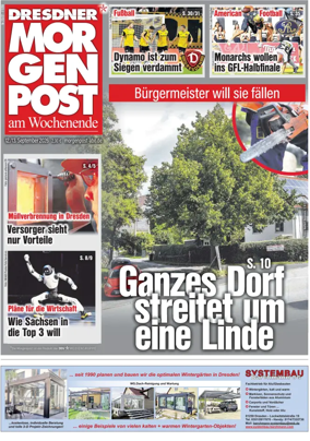 Cover of Dresdner Morgenpost
