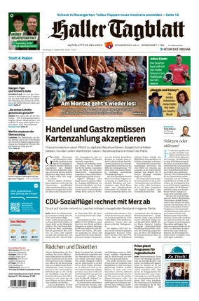 Cover of Haller Tagblatt