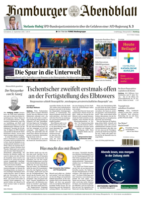Cover of Hamburger Abendblatt (Hamburg)