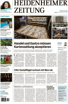 Cover of Heidenheimer Zeitung