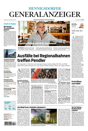 Cover of Hennigsdorfer Generalanzeiger