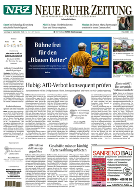 Cover of Neue Rhein Zeitung (Duisburg)