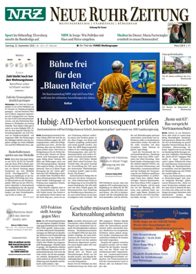Cover of Neue Rhein Zeitung (Essen)