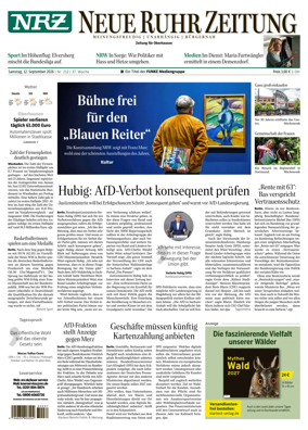 Cover of Neue Rhein Zeitung (Oberhausen)