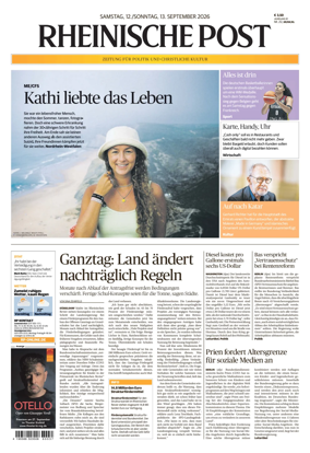 Cover of Rheinische Post Krefeld Kempen