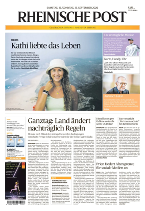 Cover of Rheinische Post - Monchengladbach and Korschenbroich