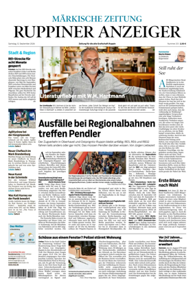 Cover of Ruppiner Anzeiger