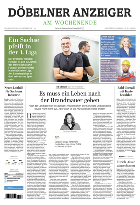Cover of Sachsische Zeitung (Dobeln)