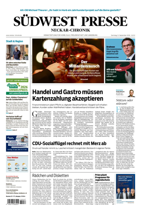 Cover of SUDWEST PRESSE - Neckar-Chronik