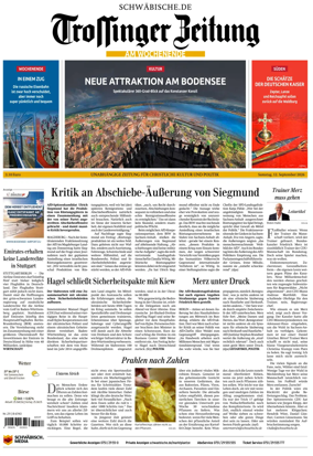 Cover of Trossinger Zeitung