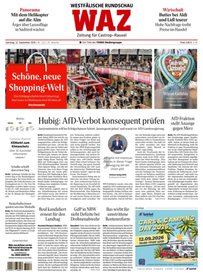 Cover of Westdeutsche Allgemeine Zeitung (Castrop-Rauxel)