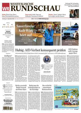 Cover of Westfalische Rundschau (Ennepetal)