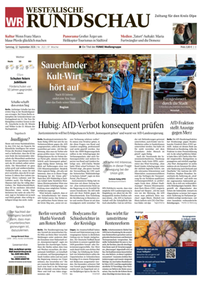 Cover of Westfalische Rundschau (Olpe)