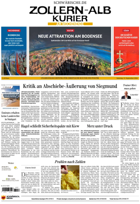 Cover of Zollern-Alb-Kurier (Balingen)