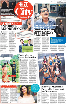 Cover of Hindustan Times (Lucknow) - Live