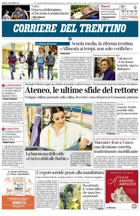 Cover of Corriere del Trentino