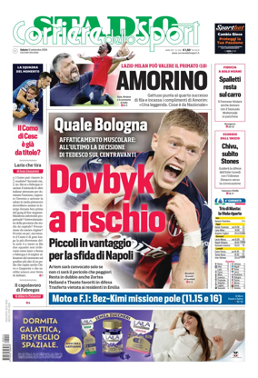 Cover of Corriere dello Sport Stadio (Bologna)