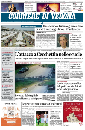 Cover of Corriere di Verona