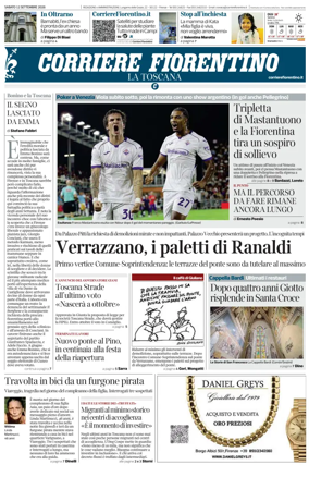 Cover of Corriere Fiorentino