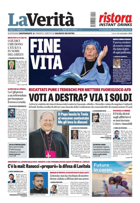 Cover of La Verita (Italia)
