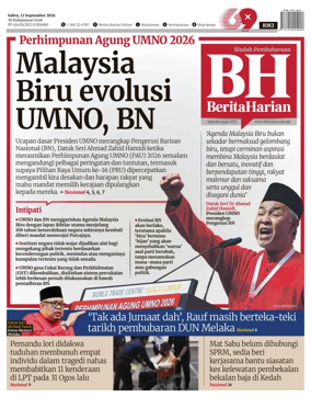 Cover of Berita Harian