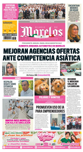 Cover of Diario de Morelos
