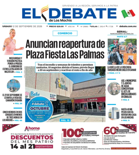 Cover of El Debate de Los Mochis