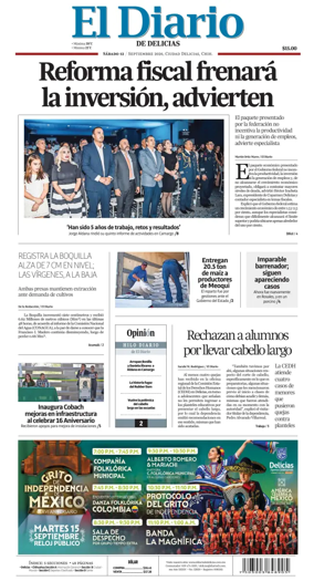 Cover of El Diario de Delicias