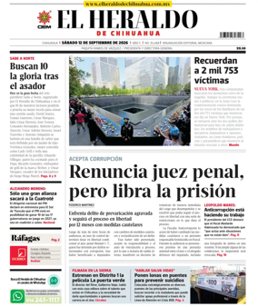 Cover of El Heraldo de Chihuahua