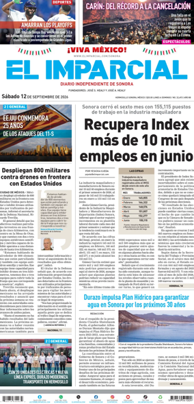 Cover of El Imparcial