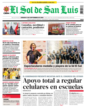 Cover of El Sol de San Luis Potosi