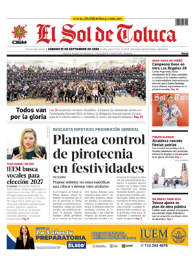 Cover of El Sol de Toluca