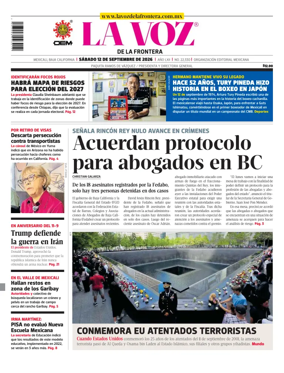 Cover of La Voz de la Frontera