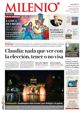 Cover of Milenio Jalisco