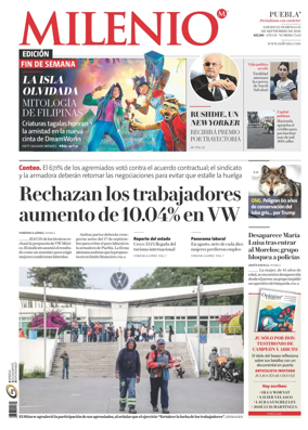 Cover of Milenio Puebla