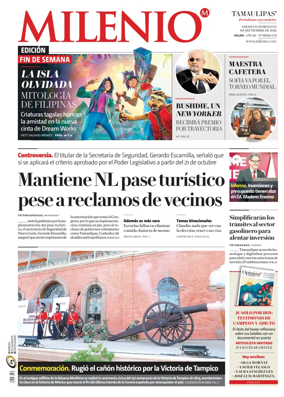 Cover of Milenio Tamaulipas