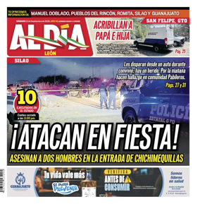 Cover of Periodico Al Dia (Leon)