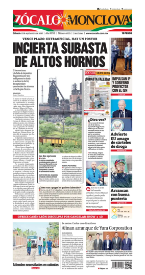 Cover of Zocalo Monclova