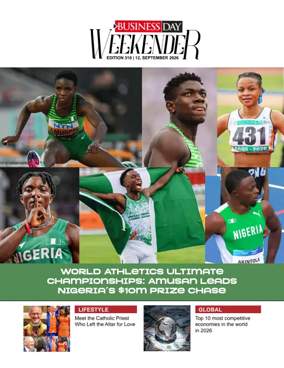 Cover of Business Day (Nigeria)