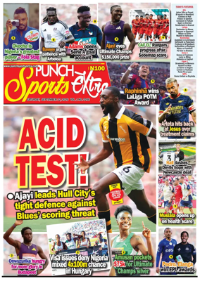 Cover of Punch Sports Extra