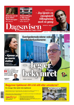 Cover of Dagsavisen