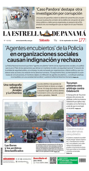 Cover of La Estrella de Panama