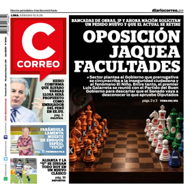 Cover of Diario Correo