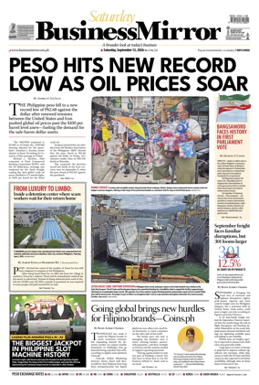 Cover of BusinessMirror
