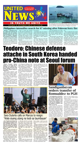 Cover of United News - English Edition